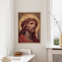 Sacred Gaze Toward Heaven's Light