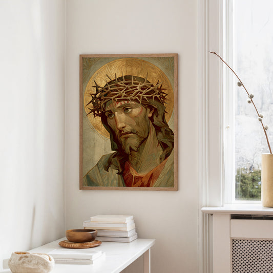 Sacred Light On Wooden Rest