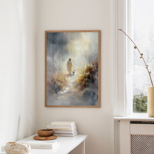 Faithful Steps Through Morning Mist