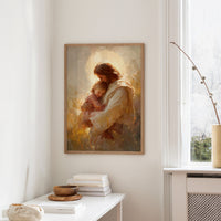 Gentle Light Holds Sacred Moments