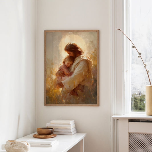 Gentle Light Holds Sacred Moments