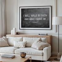 Chalk Words On Wooden Shelves