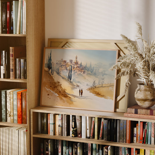 Tuscan Hillside Beckons Wanderers