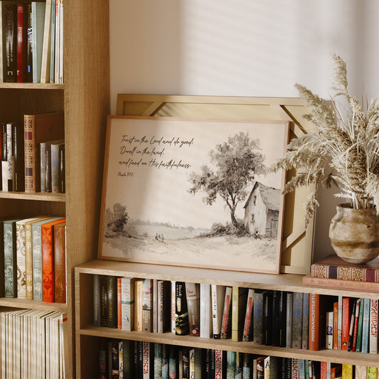 Faith Grows In Quiet Fields