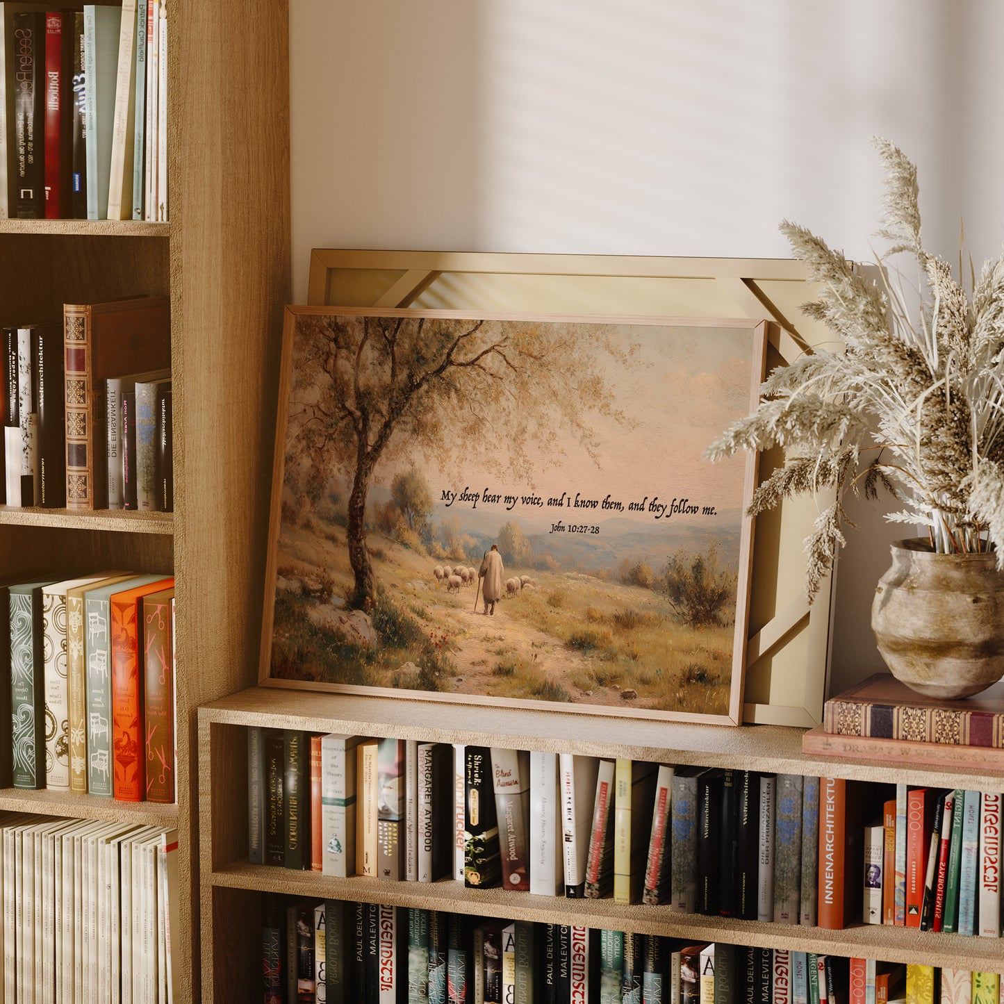 Shepherd's Path In Golden Light