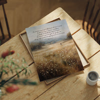 Psalm's Promise On Wooden Table