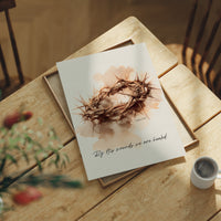 Sacred Words Upon Wooden Altar