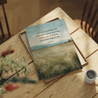 Coastal Wisdom On Wooden Table