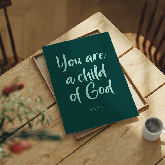 Sacred Words In Mint Glow