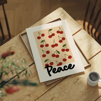 Summer Cherries Spell Sweet Peace