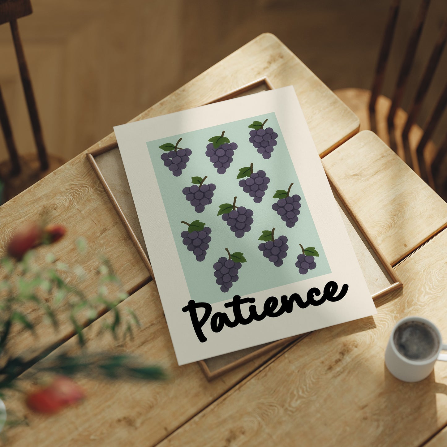 Vineyard Lessons In Mint Sky