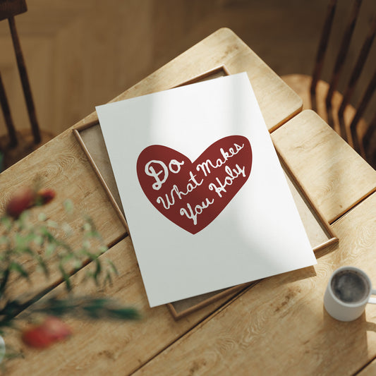 Crimson Heart Speaks Truth