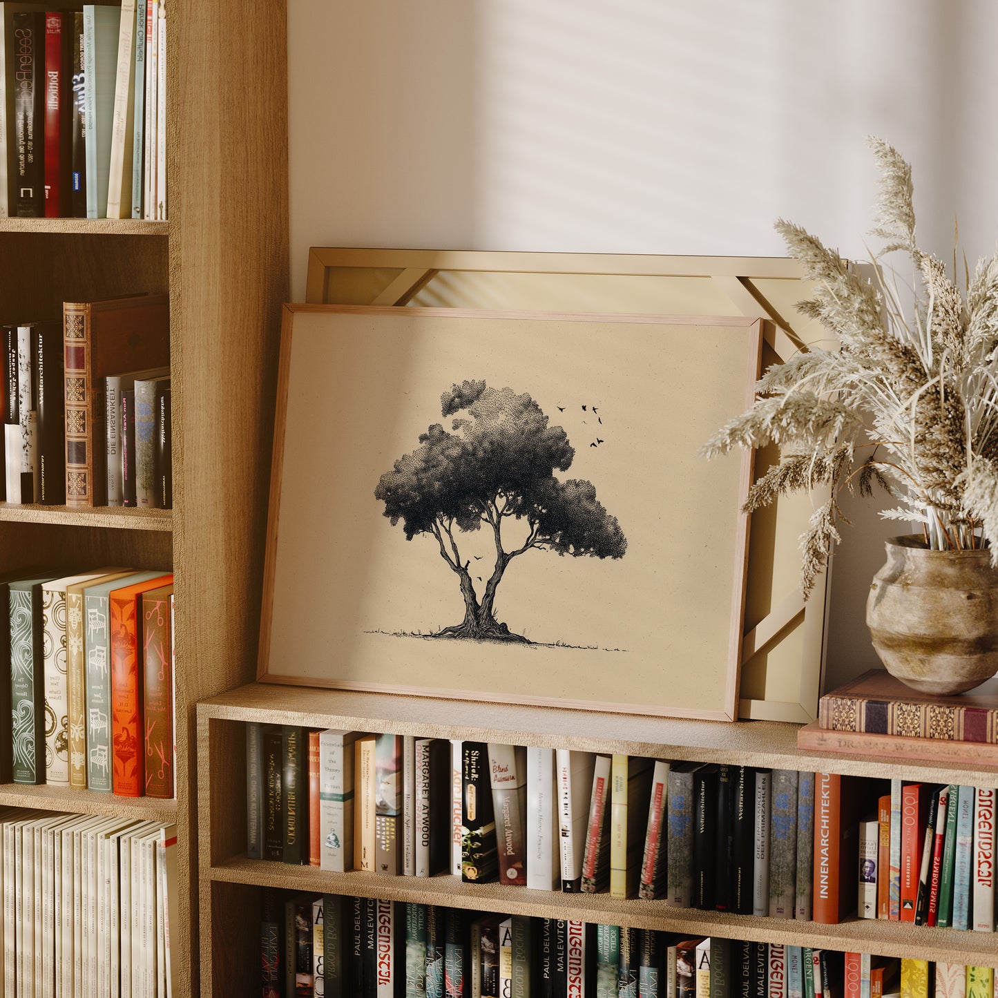Solitary Acacia Whispers Ancient Tales