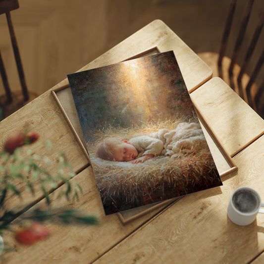Slumbering Innocence in Golden Hay