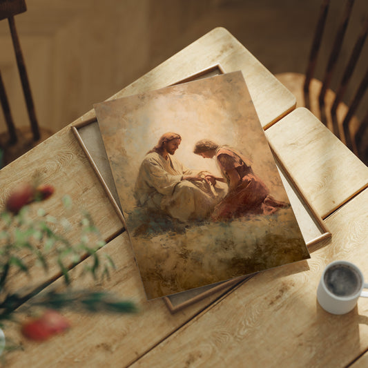 Radiant Communion in Golden Light