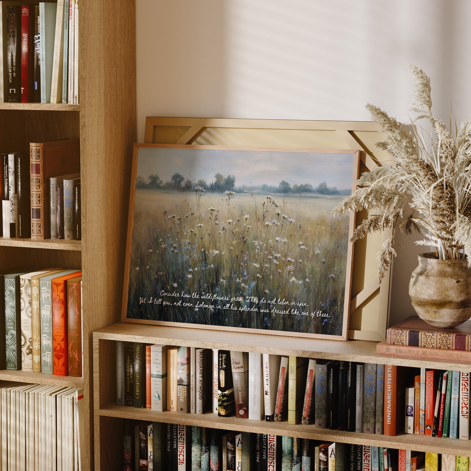 Whispered Wisdom Through Golden Fields