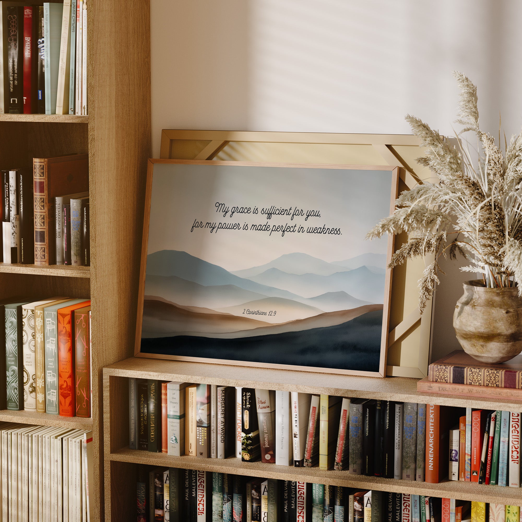 Misty Mountains Carry Sacred Verse