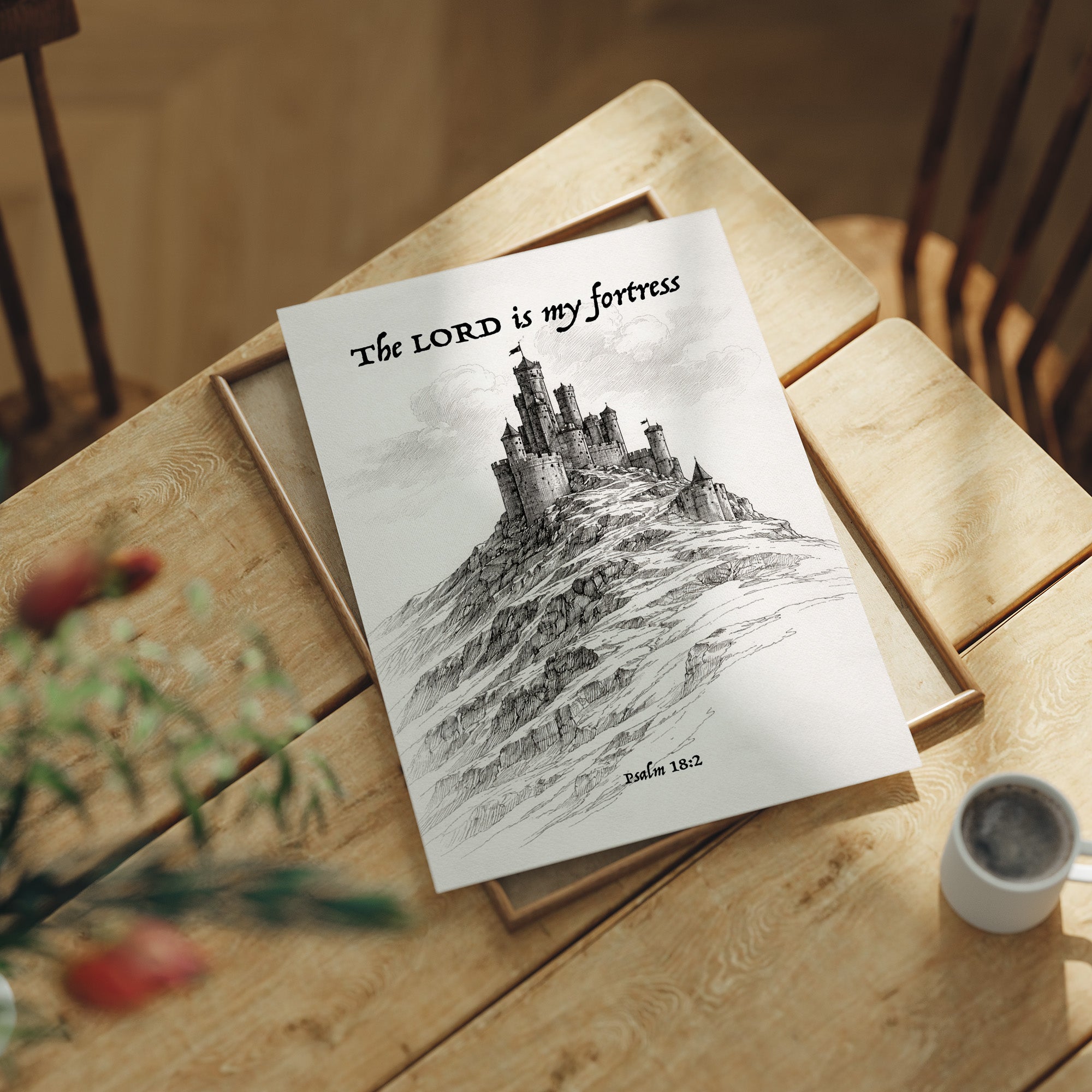 Spiritual Stronghold Stands Upon Sacred Heights
