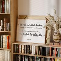 Sacred Wisdom In Elegant Typography