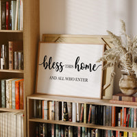Threshold Blessing In Elegant Script