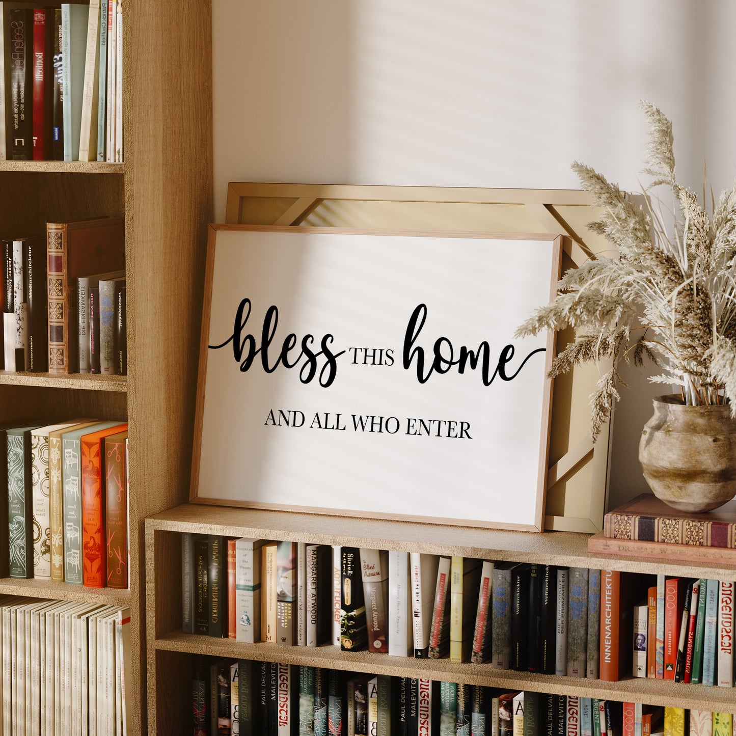 Threshold Blessing In Elegant Script