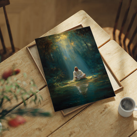 Divine Solitude in Woodland Sanctuary