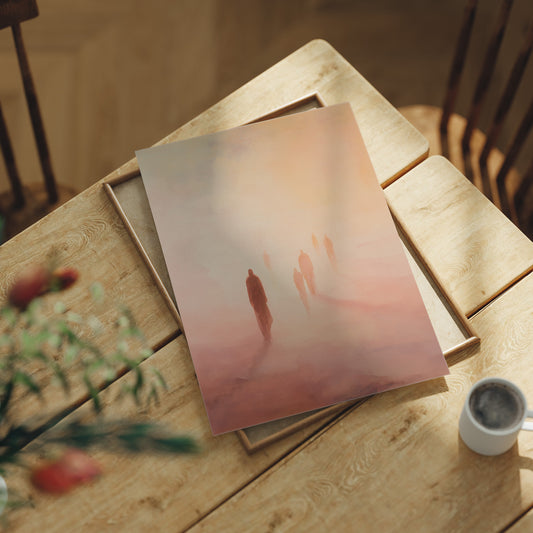 Ethereal Pilgrims Traverse Peach Mist