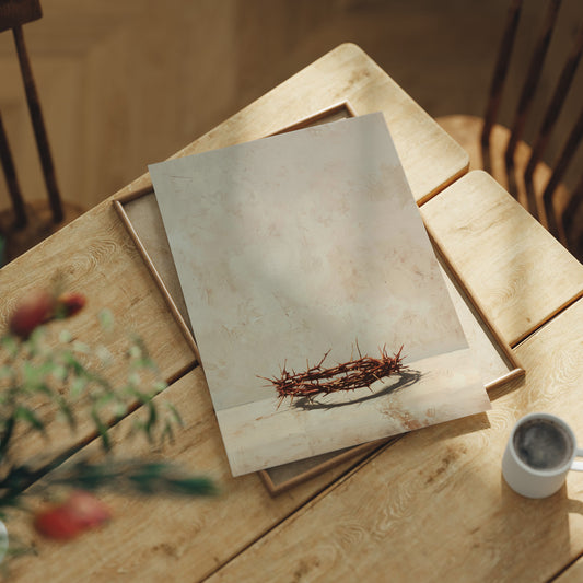 Crown of Thorns in Sacred Stillness
