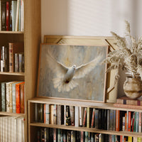 Celestial Messenger in Ivory Flight