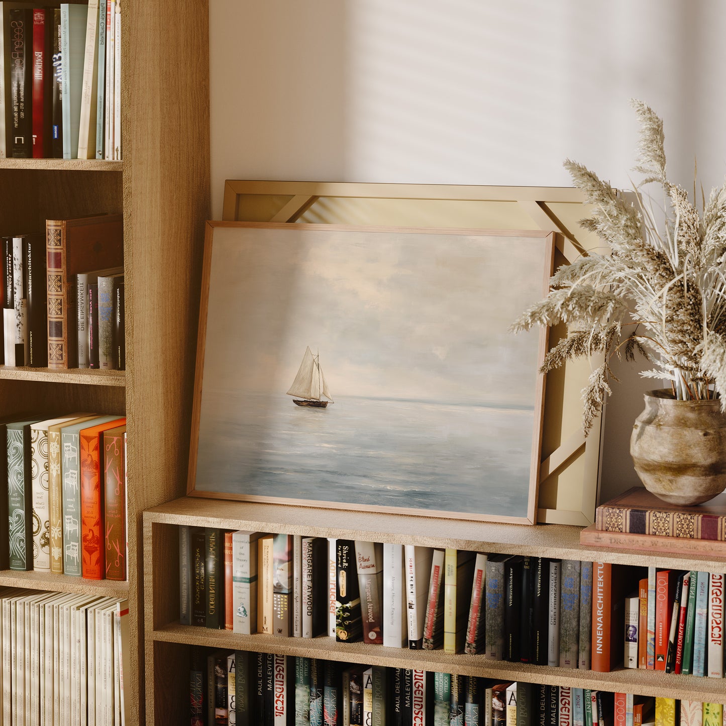 Solitude Sailing Through Ivory Waters