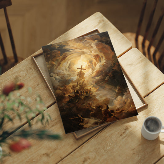 Divine Light Breaks Through Mortal Veil