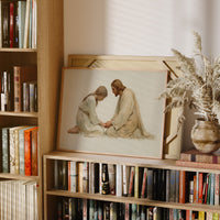 Whispered Devotion in Ivory Light