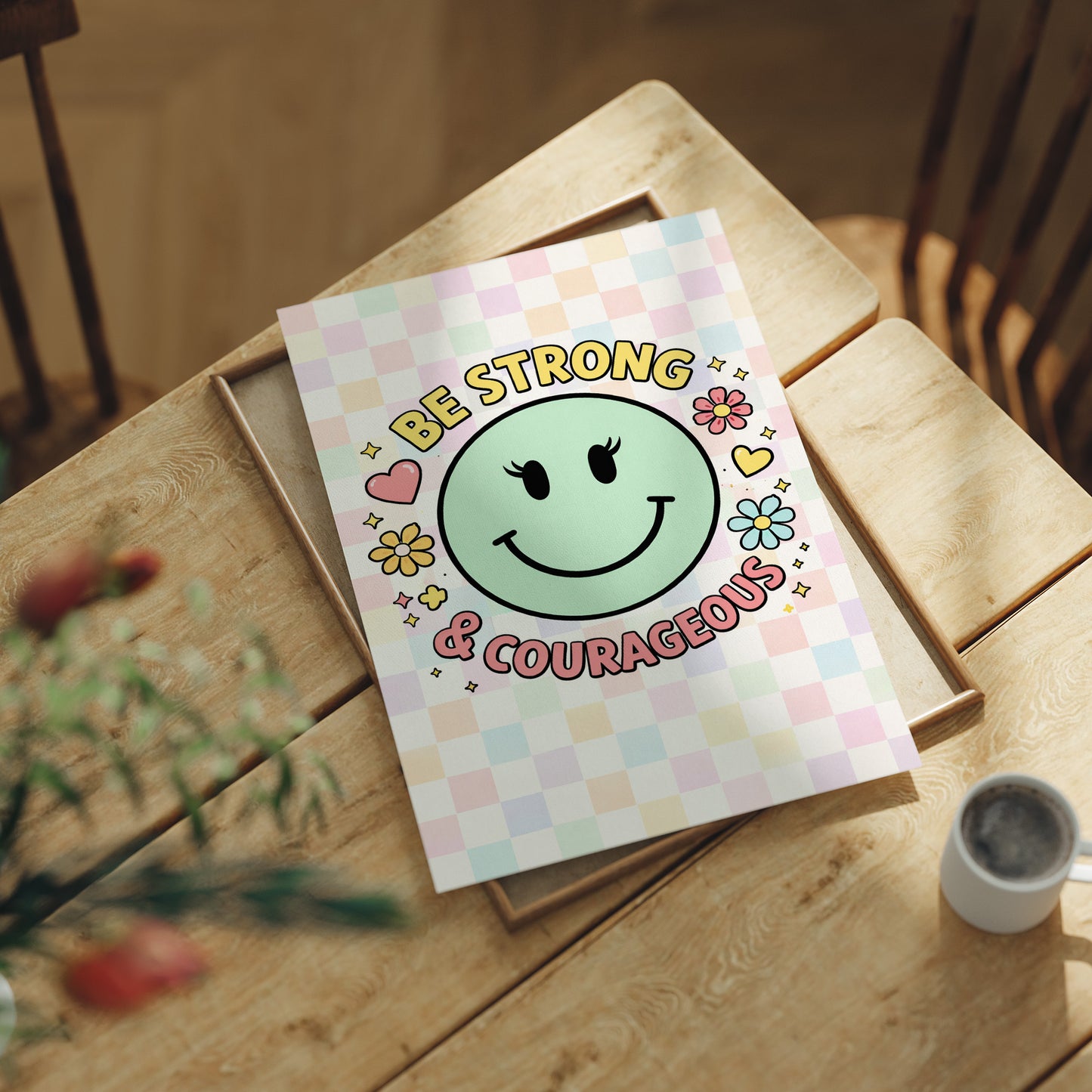 Pastel Affirmations Bloom With Hope