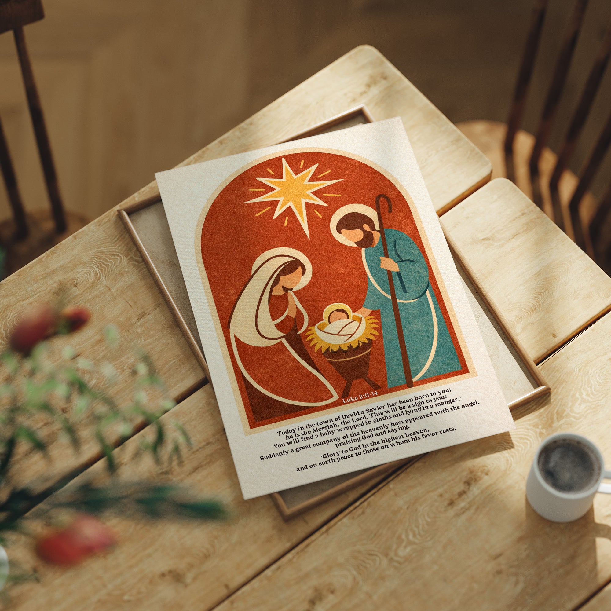 Bethlehem's Promise in Rustic Arch 2:11-14