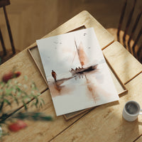 Whispered Tides at Dawn's Embrace