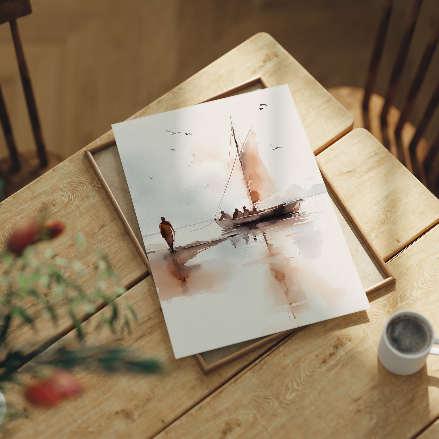 Whispered Tides at Dawn's Embrace