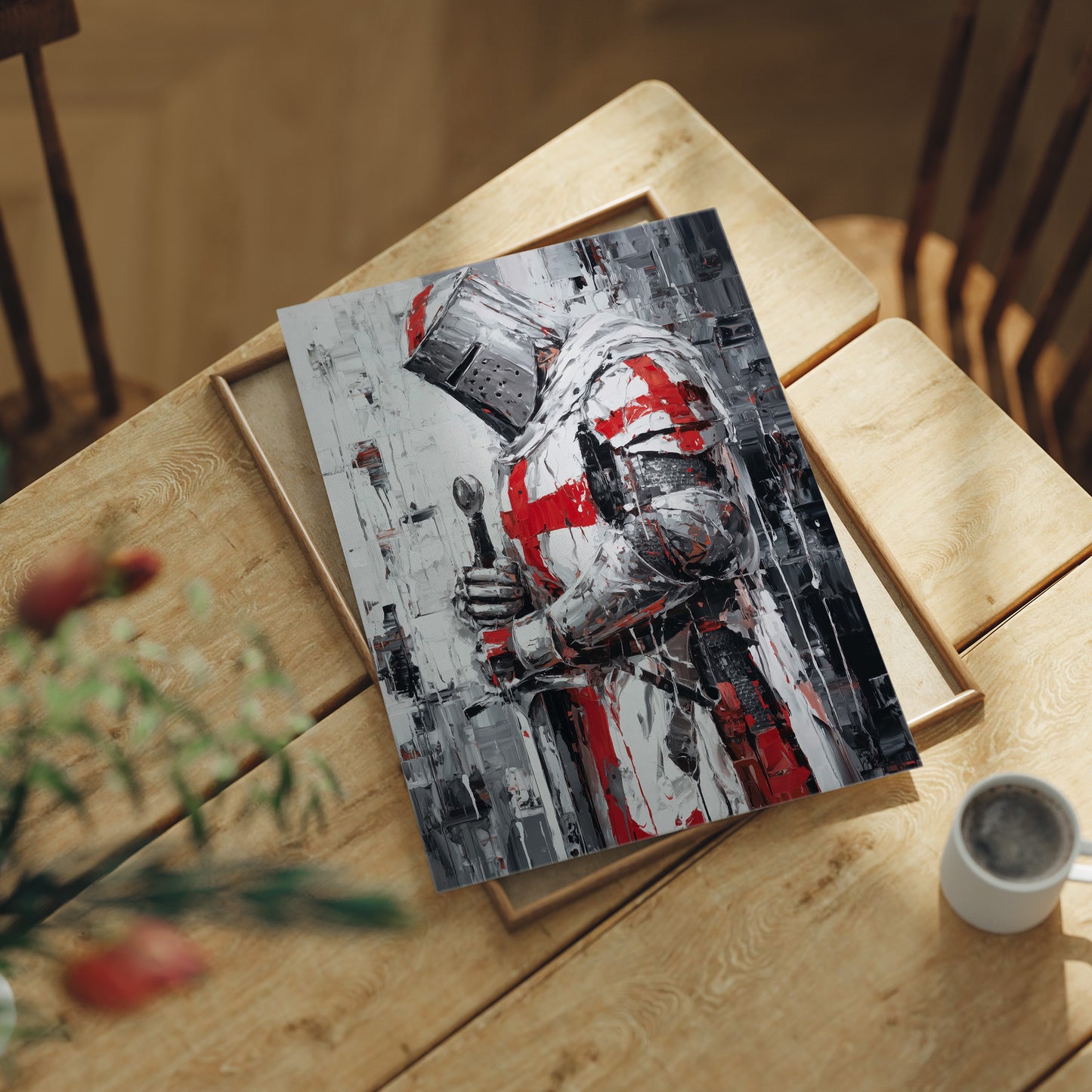Templar's Oath Through Modern Strokes