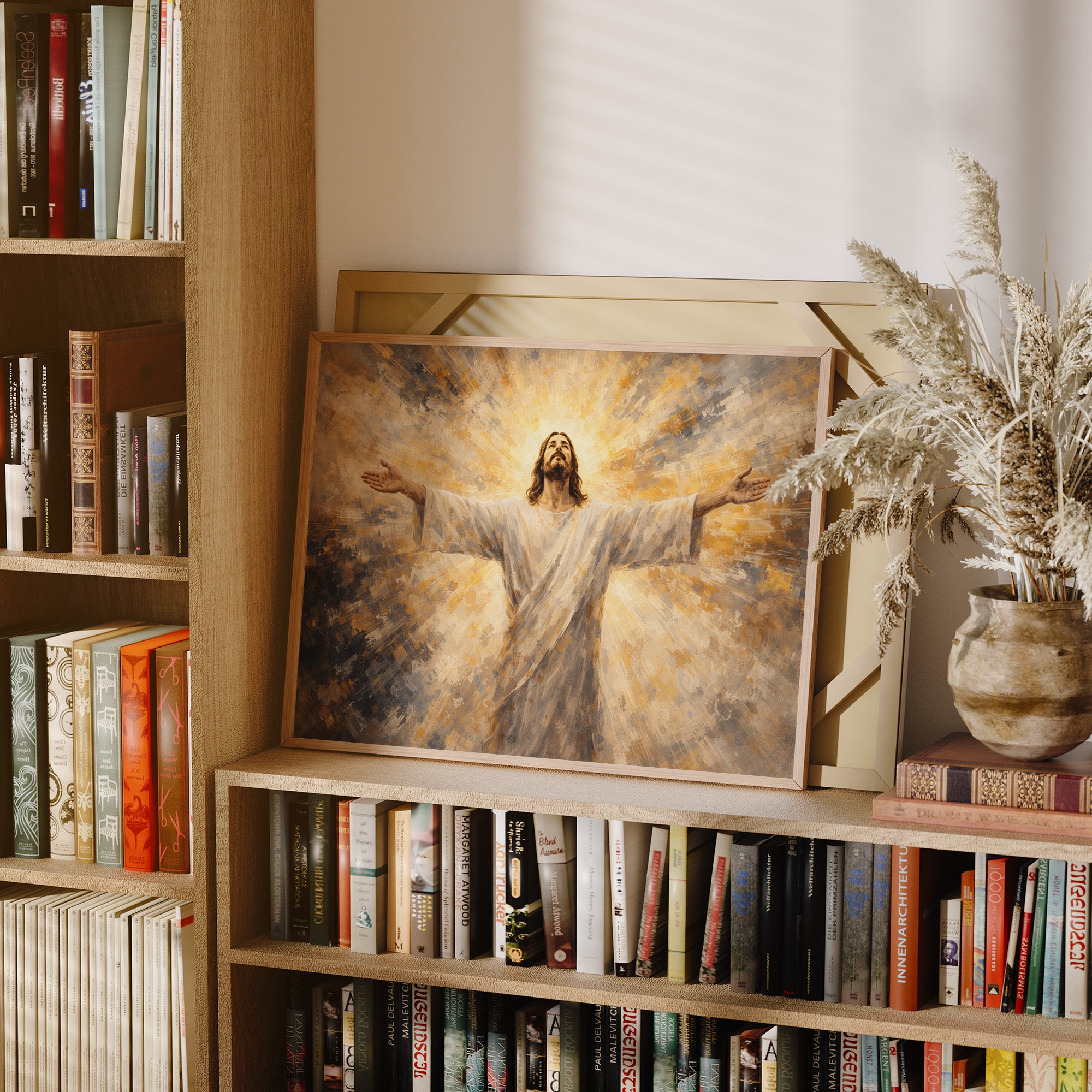 Divine Radiance Embraces Eternity