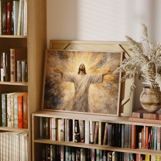 Divine Radiance Embraces Eternity