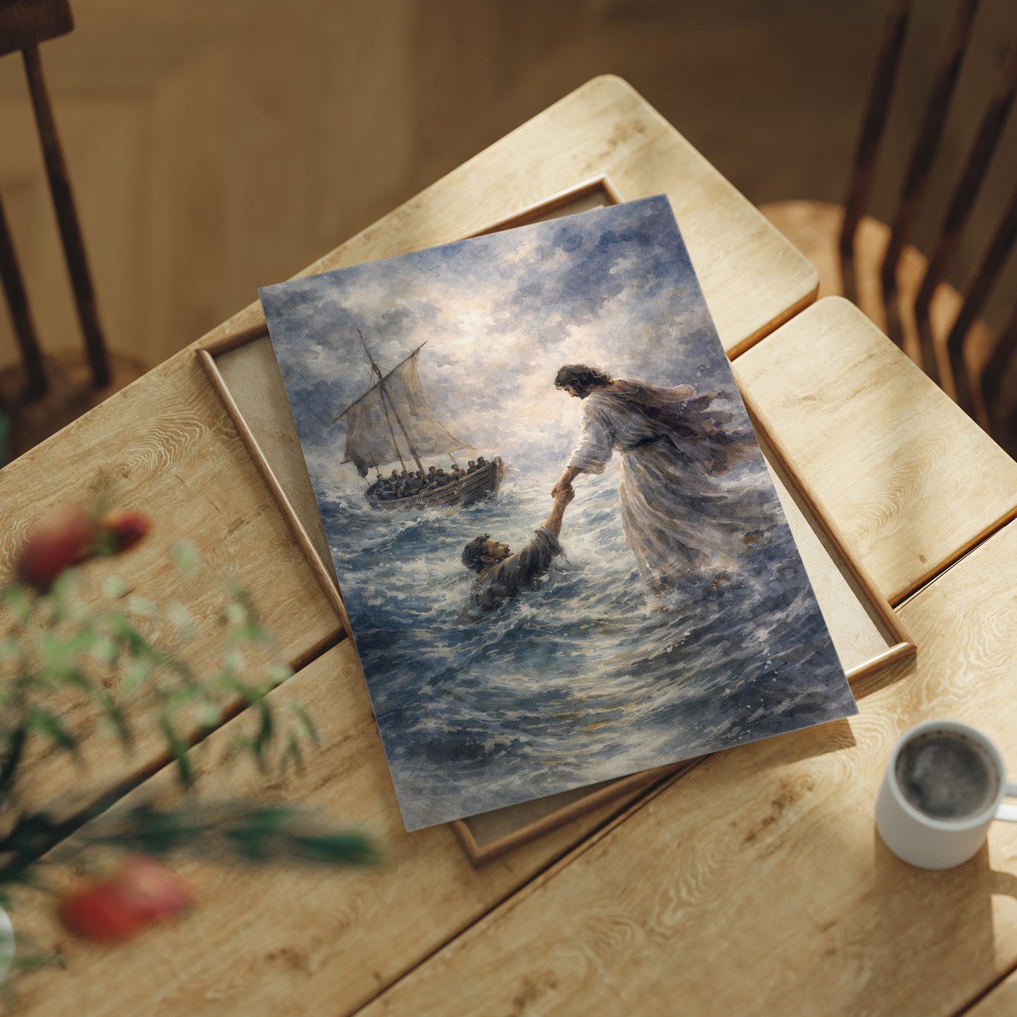 Tempest Salvation Amid Raging Waters