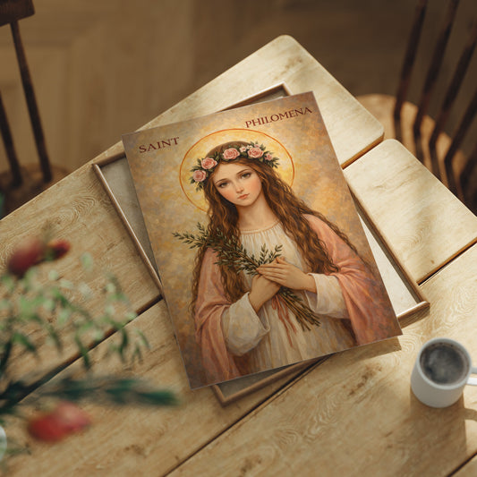 Saint Philomena in Quiet Devotion