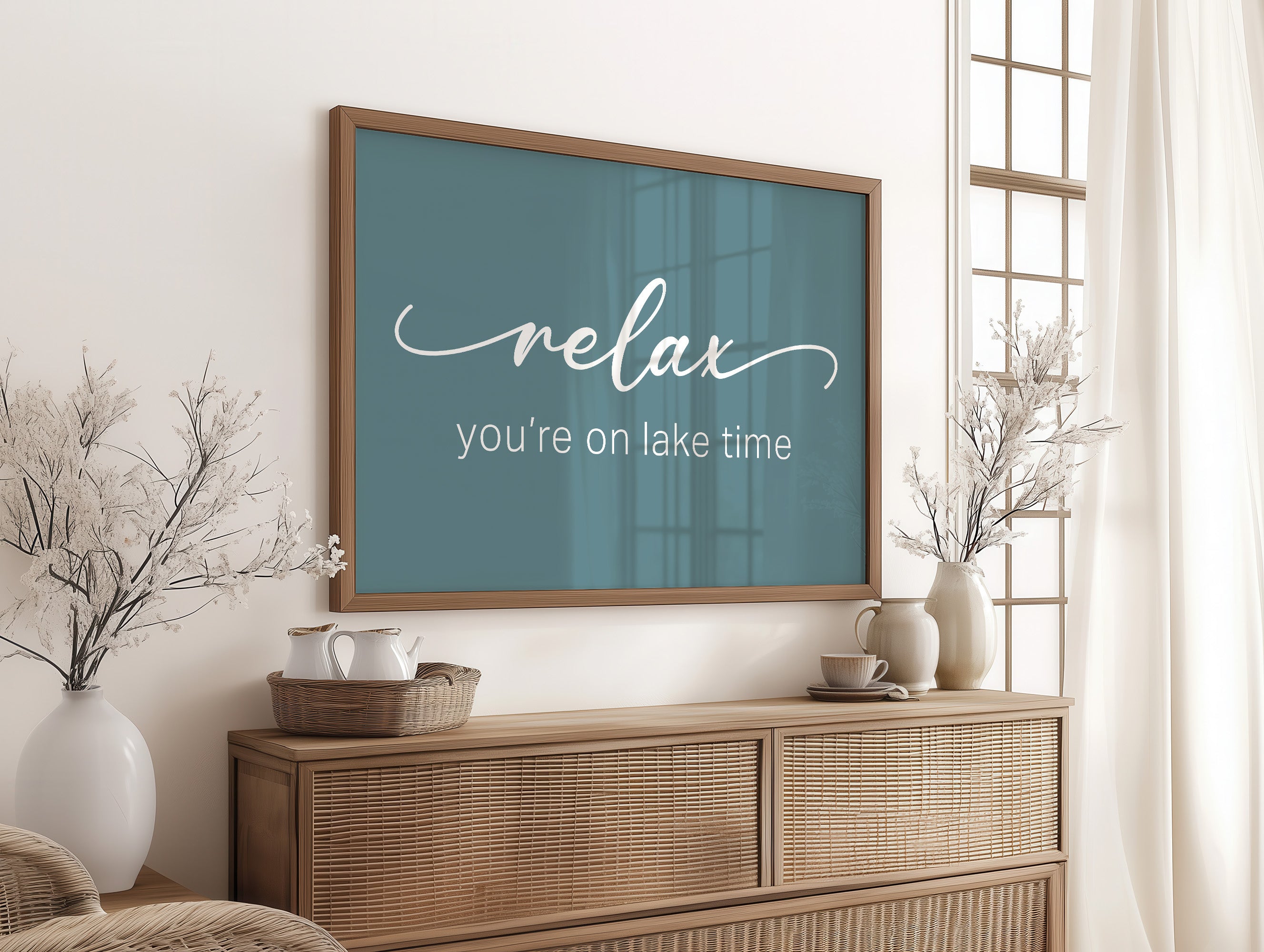Teal Wisdom: You're on Lake Time