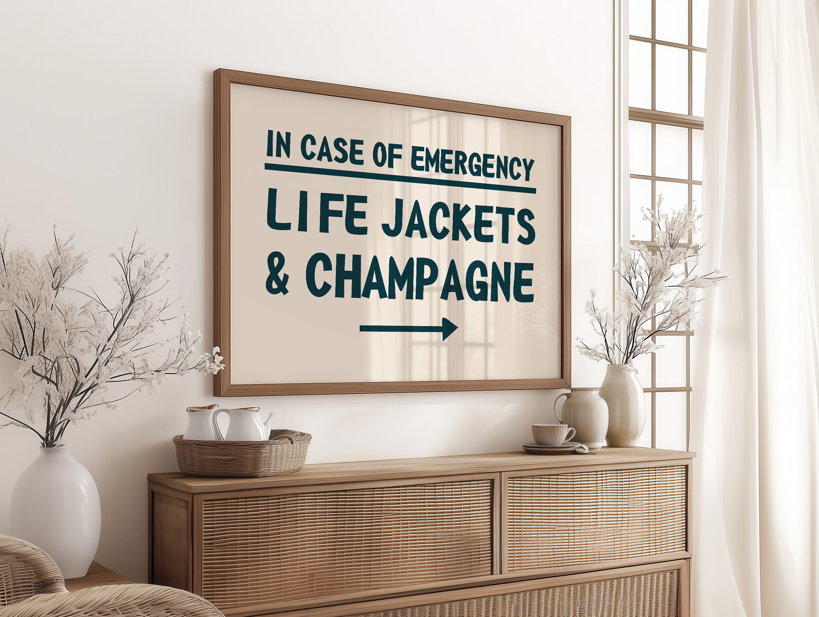 Nautical Humor Meets Modern Priorities