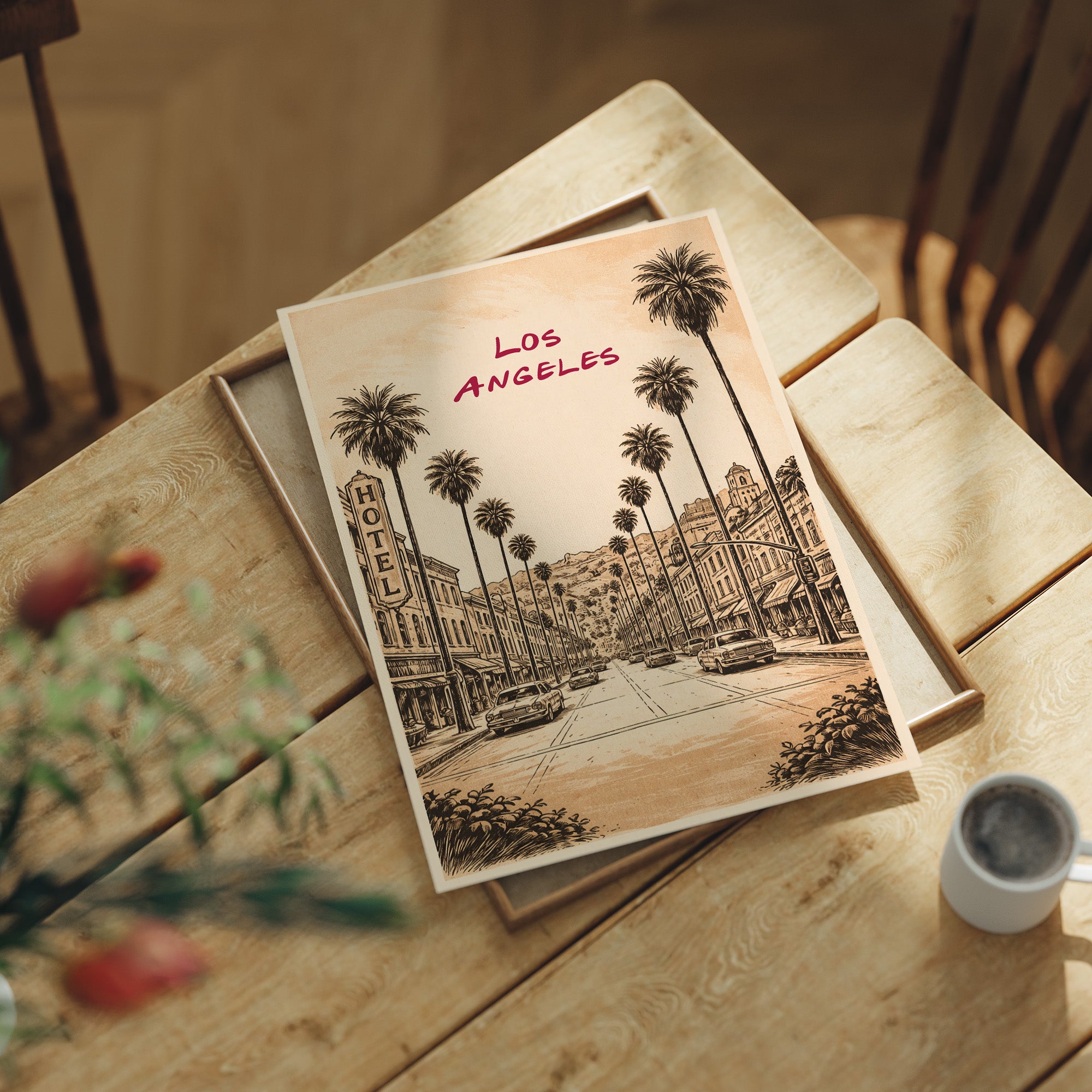 Vintage Boulevard Whispers California Dreams
