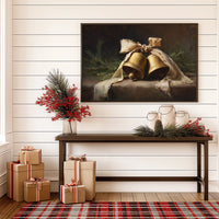 Golden Harmony: Bells Entwined in Silk