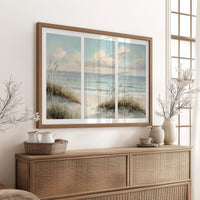 Where the Dunes Meet the Sea Triptych