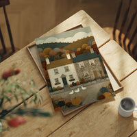 Autumn Cottages in the Rolling Hills