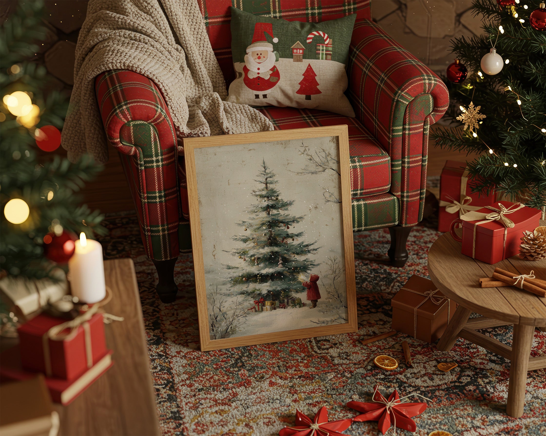 Winter's Wonder Through Innocent Eyes
