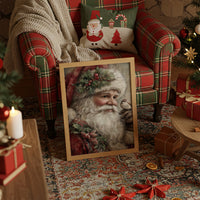 Santa with Nature's Tiny Messenger