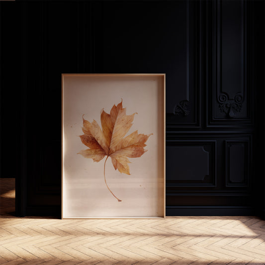 Autumn's Whisper on Parchment